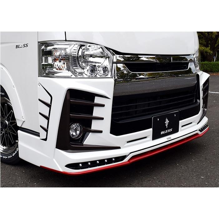 クールフェイスハーフスポイラーVer2塗装済み/未塗装【LEDデイライト
