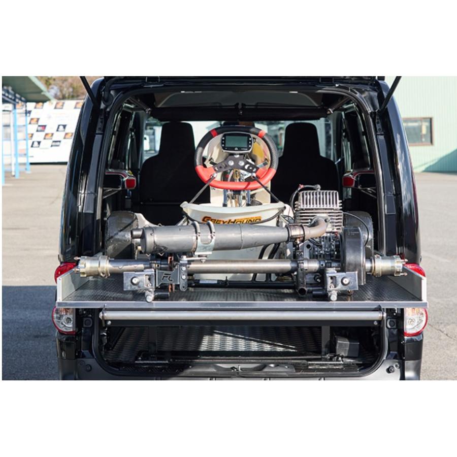 なおキングスライドフロア NV200バネット用ロングスライドデッキ(スライドフロア/ハイデッキ化