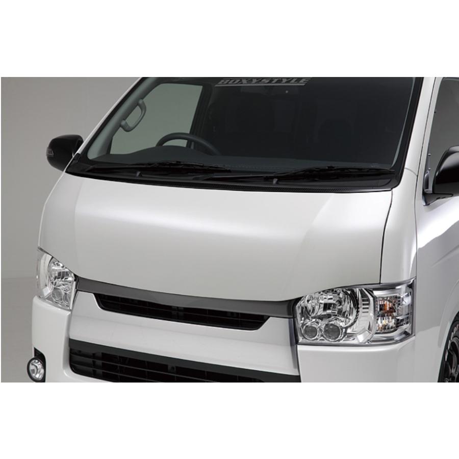ハイエース　ボンネット(カーボン)　ナロー用　ボクシースタイル ボクシースタイル(BOXYSTYLE)ユーロボンネット 200系ハイエース1