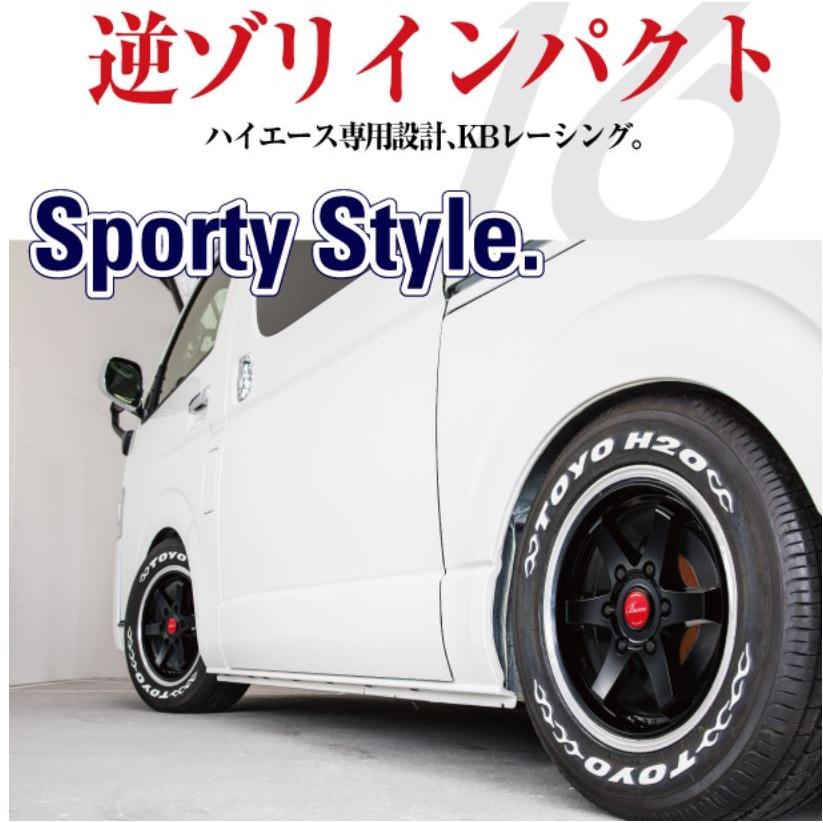 KBレーシング　タイヤホイールセット　16インチ　ハイエース 舞杏 KBレーシング ハイパーブラック 16インチ 【厳選輸入215