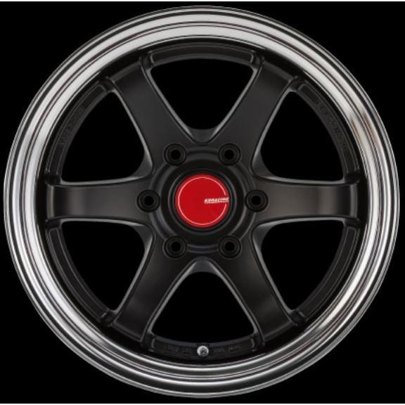 KBレーシング2 18インチ ホイールセット 舞杏(カズキオート) KBレーシング2 グロッシーブラック 18インチ