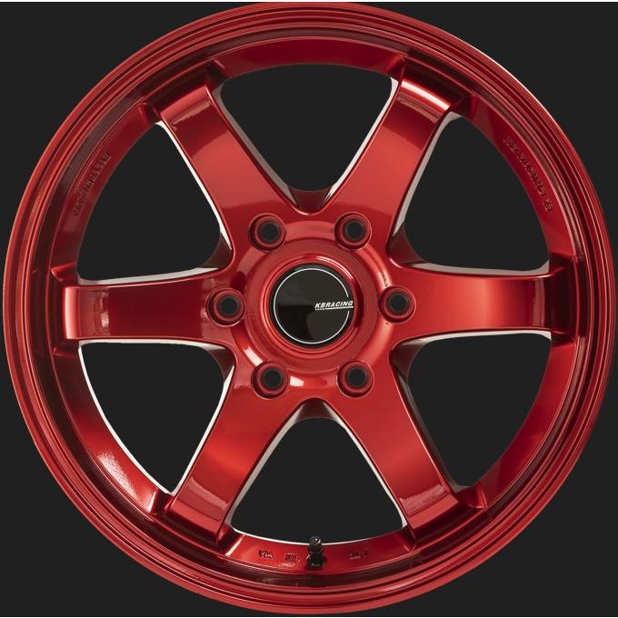 舞杏 KBレーシングMAX キャンディレッド 18インチ 【厳選輸入225/50R18