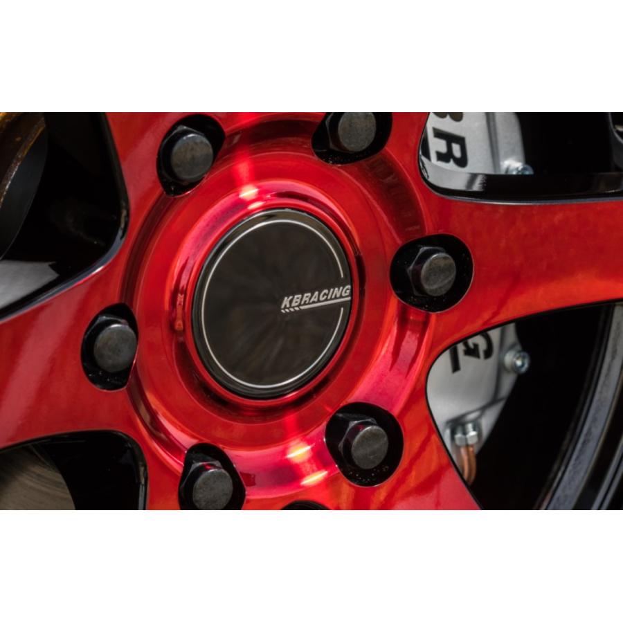 KBレーシング　18インチ　ダジリングゴールド　ホワイトレター　ハイエース 舞杏(カズキオート) KBレーシング2 ダジリングゴールド 18インチ