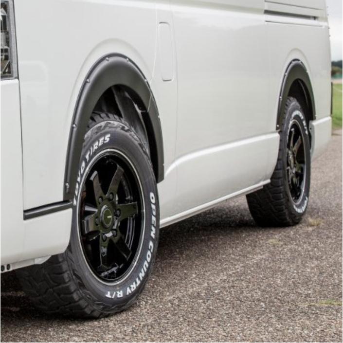 ラギッドX UP-STYLEオーバーフェンダーキット(塗装不要) 200系 ラギッドX UP-STYLEオーバーフェンダーキット(塗装不要) 200系