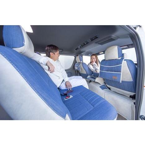 舞杏(カズキオート) デニムシートカバー(標準／ワイド) 200系  