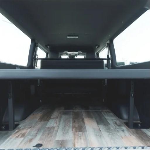 200系ハイエース(ワイドボディ/標準ナローボディ)4分割パイプ式ベッド