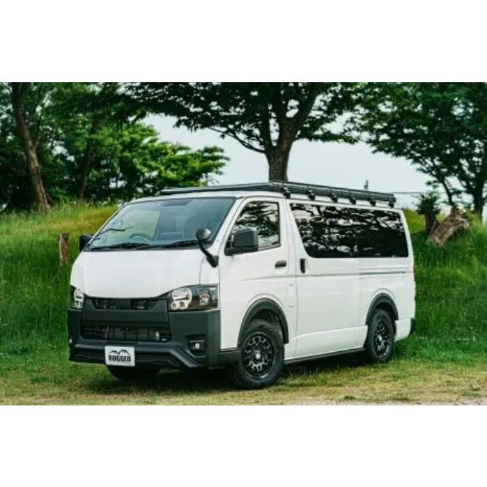 RUGGED-ARMORアイアンルーフキャリア 200系ハイエース標準ナローボディ