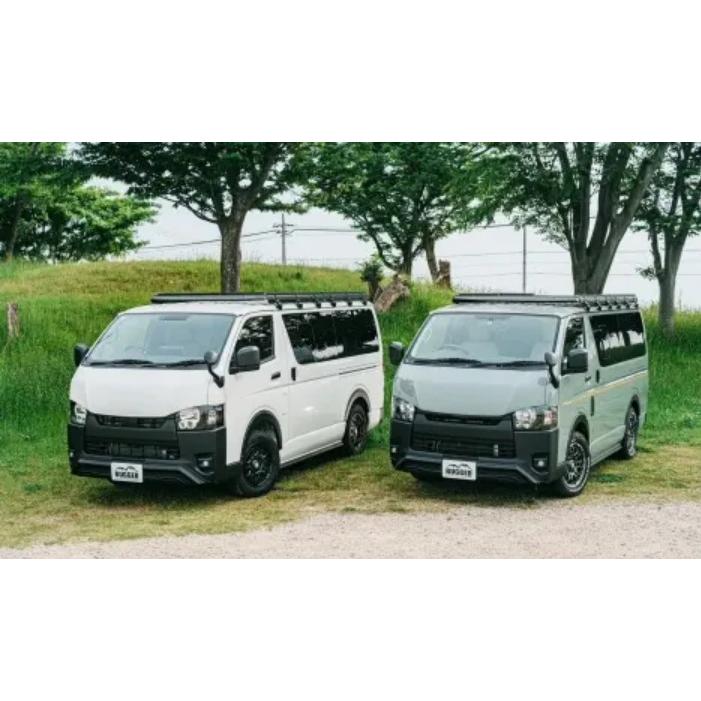 RUGGED-ARMORアイアンルーフキャリア 200系ハイエース標準ナローボディ