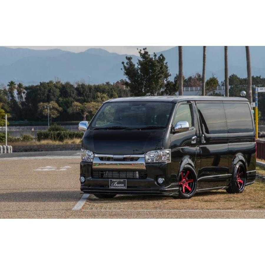 舞杏【BUANJAPAN】KB-RACING2(2P)18インチ7.0J〜11.5J レッドクリア