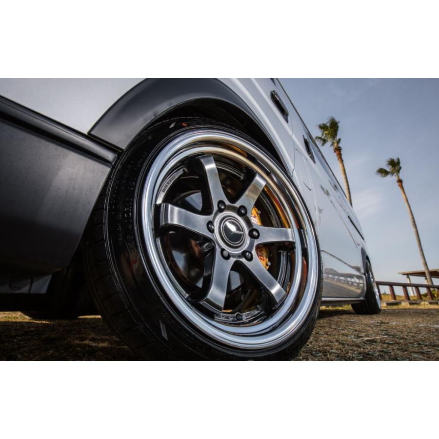 舞杏【BUANJAPAN】KB-RACING2(2P)19インチ8.0J〜11.5J チタン