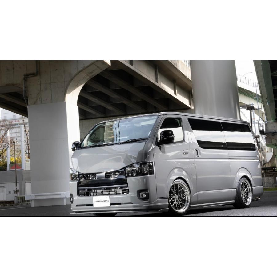 ハイエース新車添付タイヤ ゼロブレイク「アクト」 フォース キャンディレッド 20インチ 【厳選