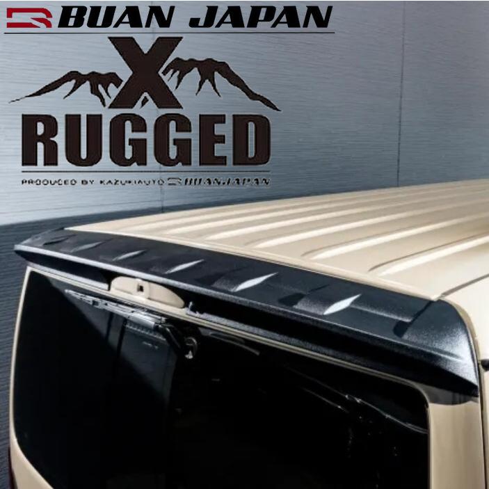 ラギッドXルーフスポイラー塗装済み/未塗装 200系ハイエース1〜8型現行