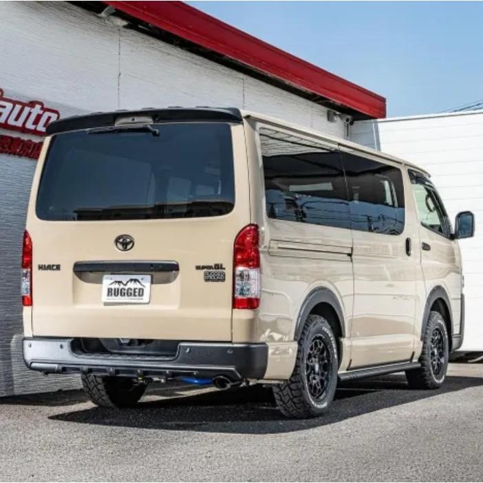 ラギッドXルーフスポイラー塗装済み/未塗装 200系ハイエース1〜8型現行