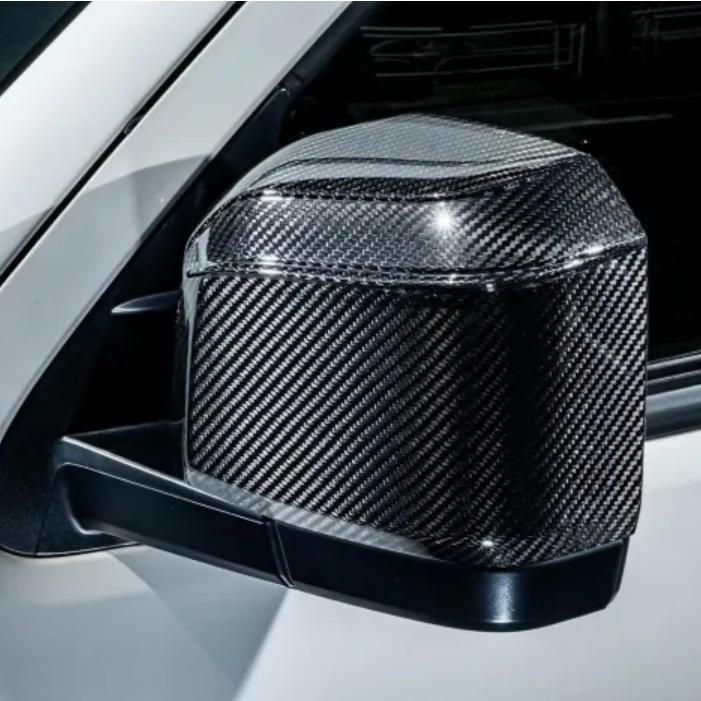 200系ハイエース5型以降〜GT-Sドアミラーカバー左右2個セット(ドライ