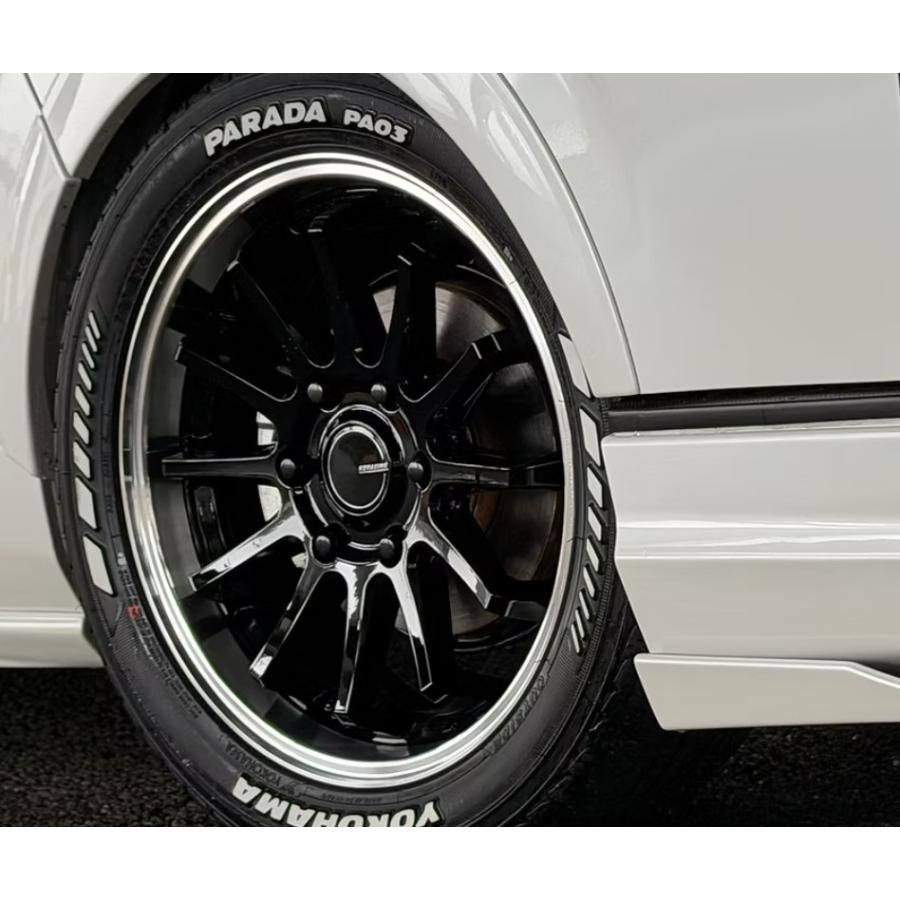 KBレーシングS-12 18インチ6.5J+38【225/50R18ホイールタイヤセット