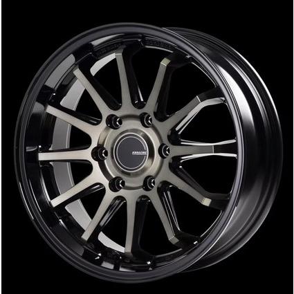KBレーシングS-12 18インチ6.5J+38【225/50R18ホイールタイヤセット