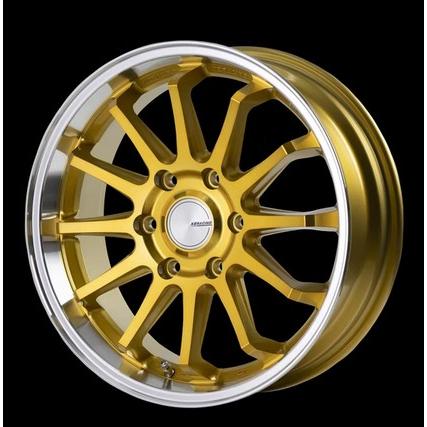 KBレーシングS-12 18インチ6.5J+38【225/50R18ホイールタイヤセット