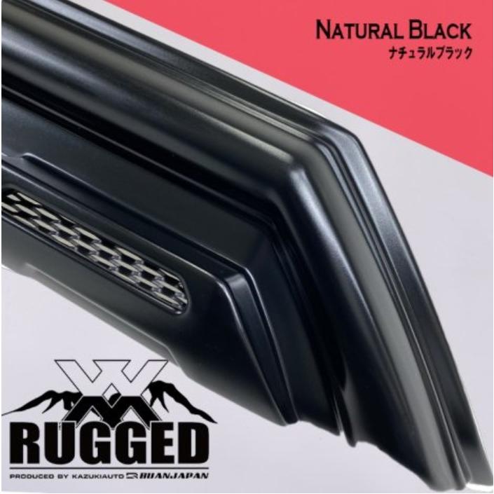フロントバンパーガード【ラギッドダブルエックス/RUGGED XX】 200系