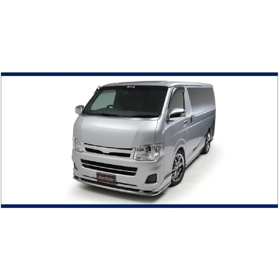 ハイエース200系シルバー1E7 舞杏カズキオート GT-Sシリーズ サイド ハイエース200系シルバー1E7 舞杏カズキオート GT-Sシリーズ サイド