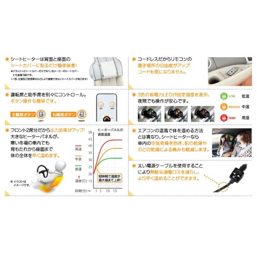 クラッツィオ ｃｌａｚｚｉｏ シートヒーター2座席用 コードレスリモコン Clazzio 3554 エスエイチカンパニー 通販 Yahoo ショッピング