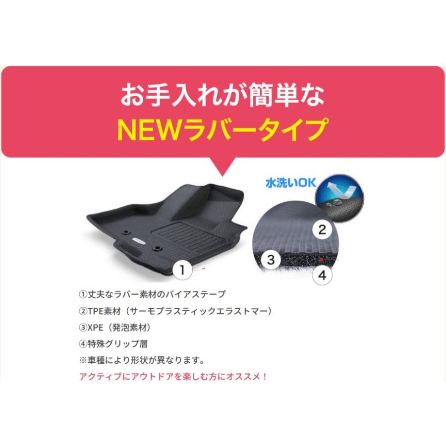 クラッツィオ(Clazzio)New立体マット【Newラバータイプ1台分セット 
