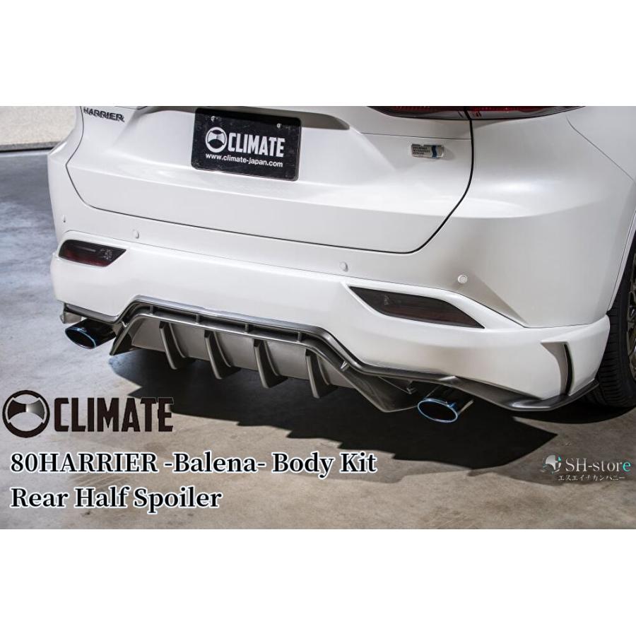 80系ハリアー オーバーフェンダーキット前後4Pセット未塗装【クライ