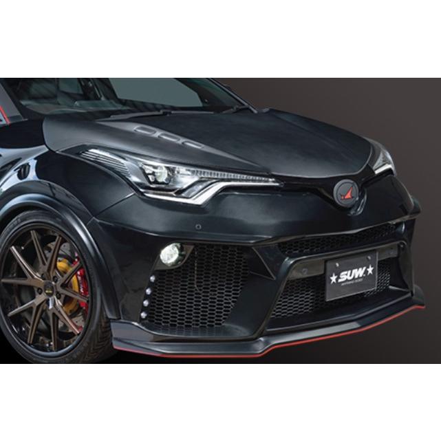 C-HR　ボンネット カーボンルック】シーバイスーペリア ボンネットマスク TOYOTA C-HR