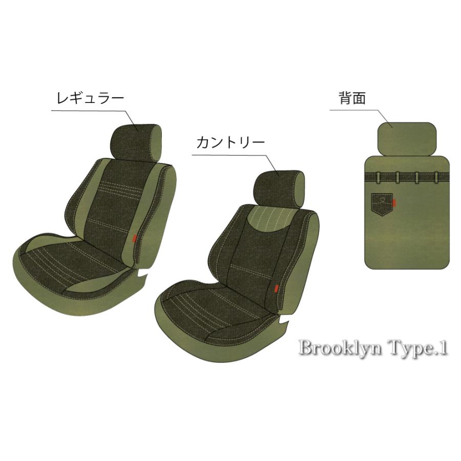 クラフトプラス【ブルックリンスタイルタイプ1】 シートカバー