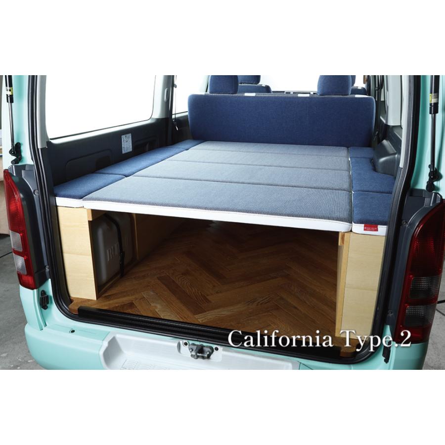 ハイエースベッドキット　クラフトプラス クラフトプラス【カリフォルニアスタイルタイプ2】 CP100ベッドキット