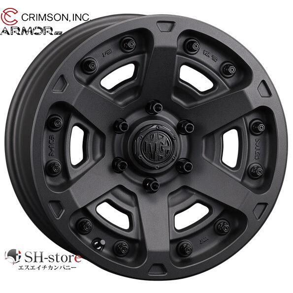 クリムソン　17インチ　6穴　215/60R17 クリムソン(CRIMSON)アーマーFF 17インチ【215/60R17ホイールタイヤ