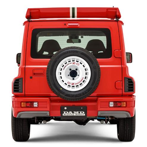 ジムニーシエラ　ダムド　リトルD リアバンパー DAMD(ダムド) little D. リトルD リアバンパー for SIERRA 未