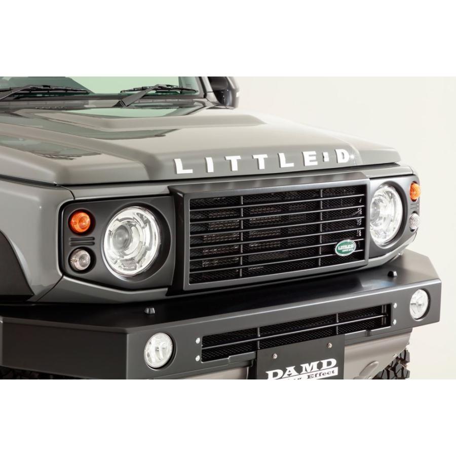 DAMD(ダムド) little D. リトルD フロントグリル マットブラック DAMD(ダムド) little D. リトルD フロントグリル マットブラック