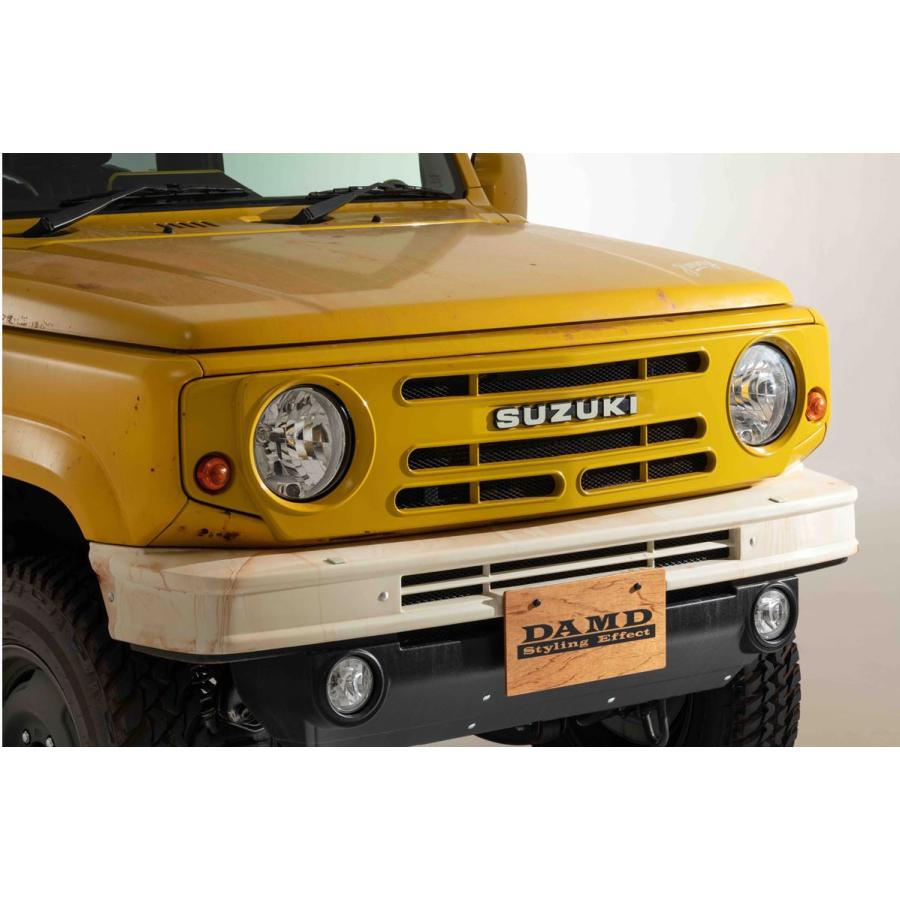 DAMD little.G スズキ JB64/74ジムニー フロントグリル ダムド DAMD(ダムド) the ROOTS ザ・ルーツ フロントグリル 未塗装 ジムニー