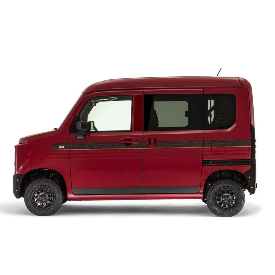 DAMD(ダムド) N-VAN サイドロアステッカー N-VAN JJ1/JJ2 : エスエイチ