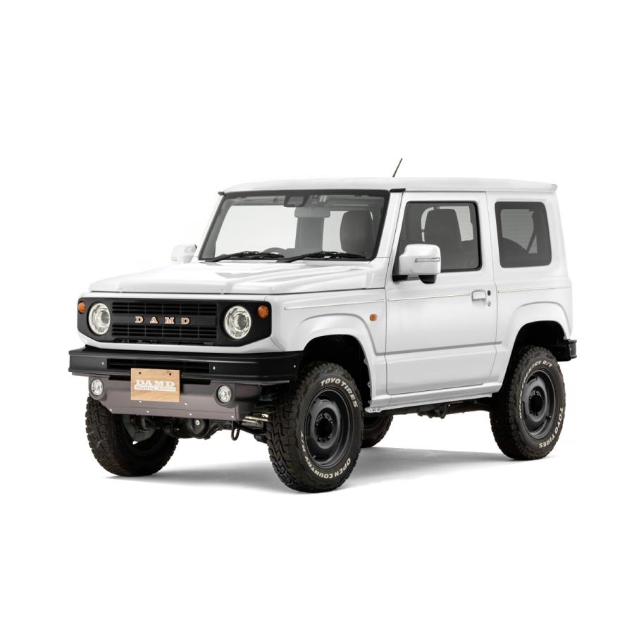 JB64Wジムニー リトルBフロントバンパー塗装済み・未塗装【ダムド/DAMD