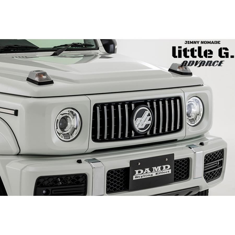 mh21 ダムド フロントバンパー DAMD ダムド litteleG ADVANCE リトルGアドバンス フロントバンパー 未