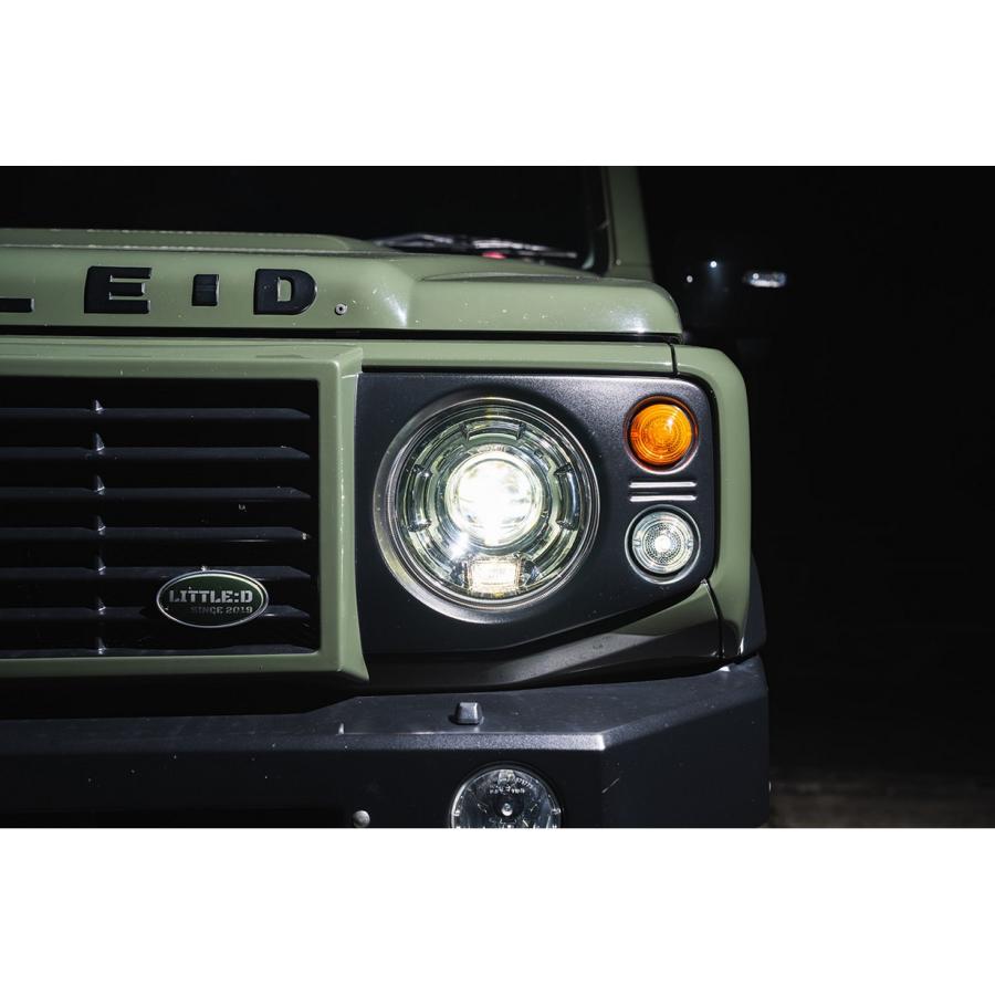 JC74ジムニーノマド リトルDフロントグリルマットブラック塗装済み