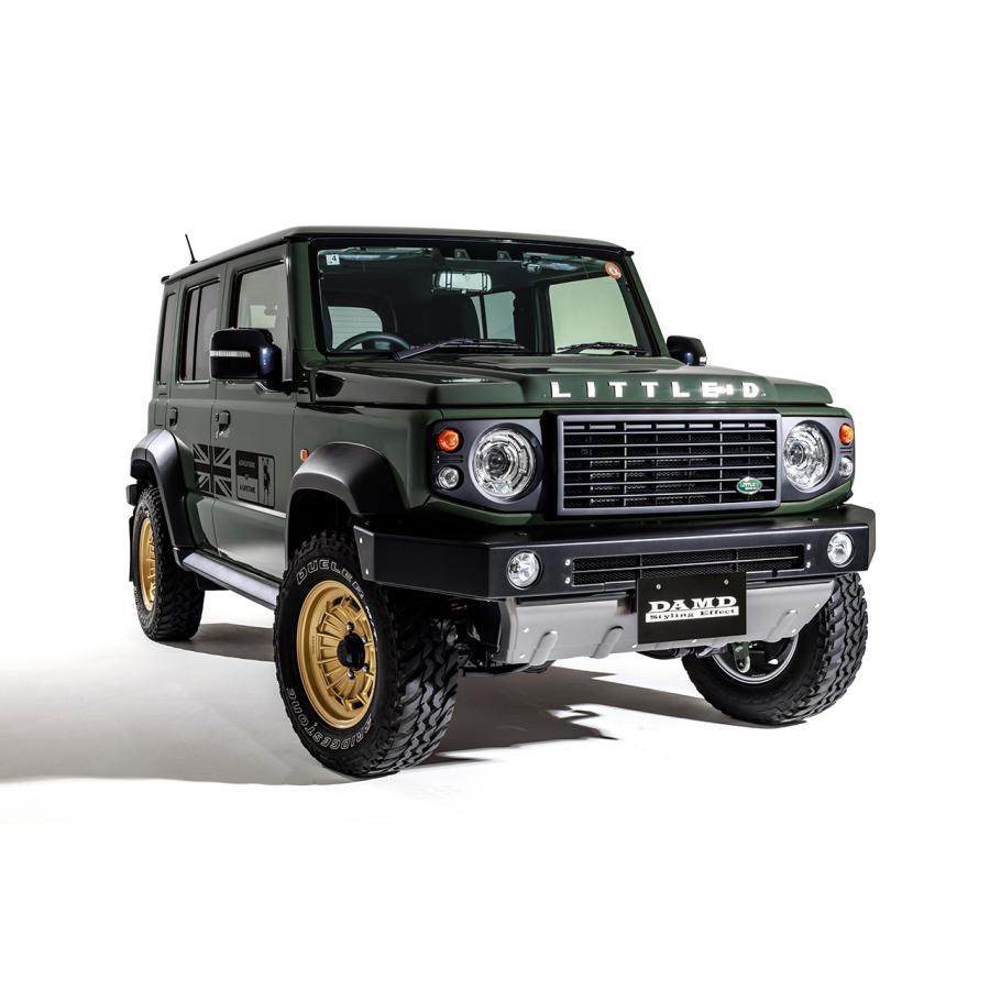 JC74ジムニーノマド リトルD フロントバンパー塗装済み/未塗装【ダムド