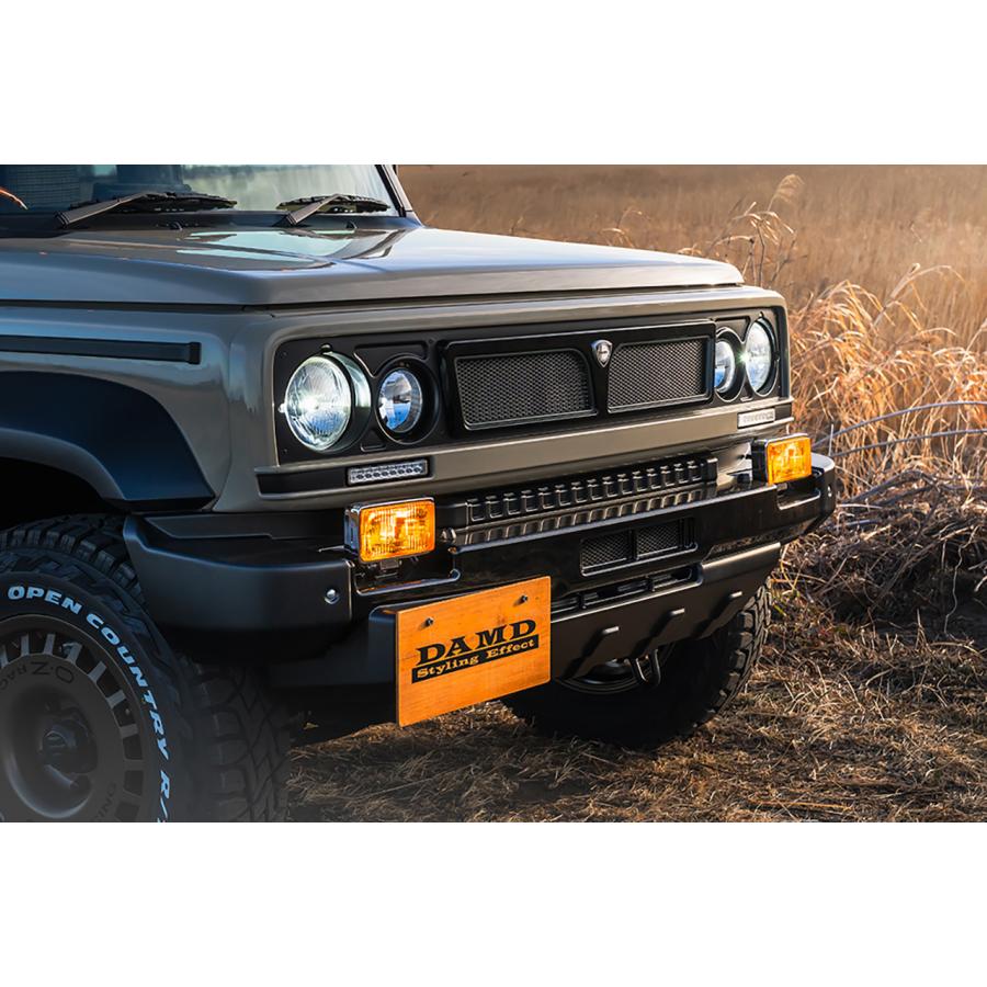 JC74ジムニーノマド ARMATAフロントグリル未塗装【ダムド/DAMD