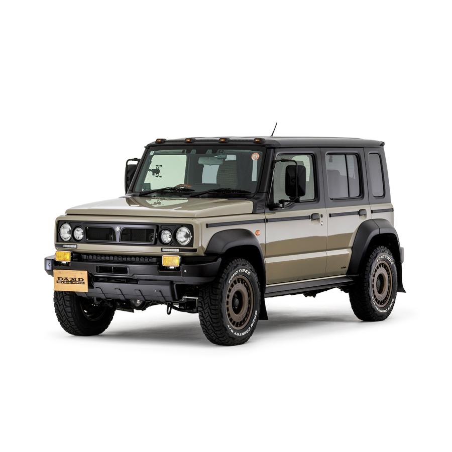 JC74ジムニーノマド ARMATAフロントグリル未塗装【ダムド/DAMD