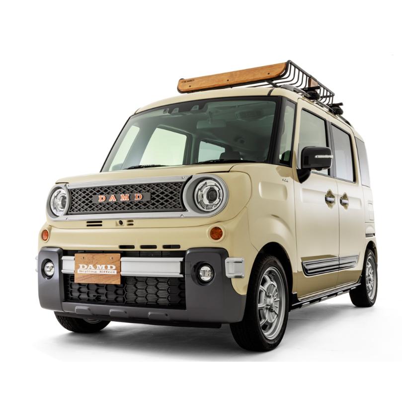 新車外し スペーシアギア マイスタイル・グリル・ライトカウル セット