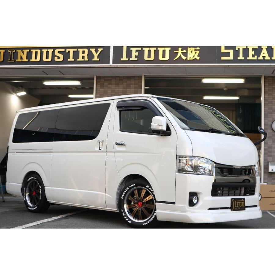 200系ハイエース標準ボディ専用 Identityフロントハーフスポイラー未