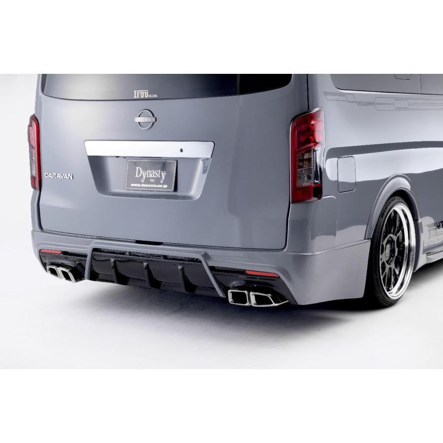 キャラバンE26ワイドボディ3型ガソリン車 EXISTリアバンパースポイラー