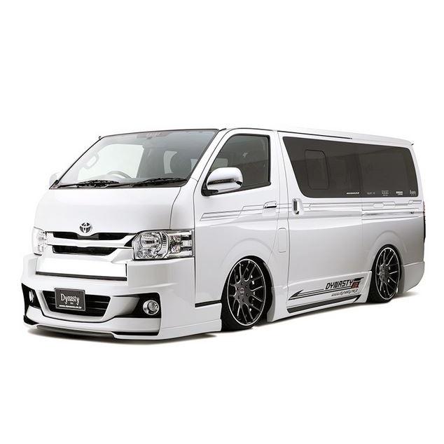 ダイナスティ(Dynasty)EXISTタイプ4 エアロ3点セット未塗装 200系