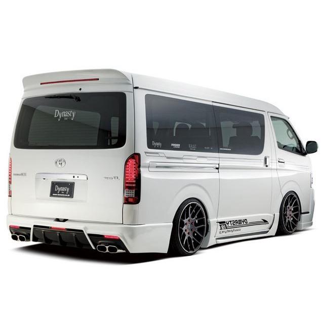 ダイナスティ(Dynasty) EXISTタイプ4 エアロ3点セット未塗装 200系