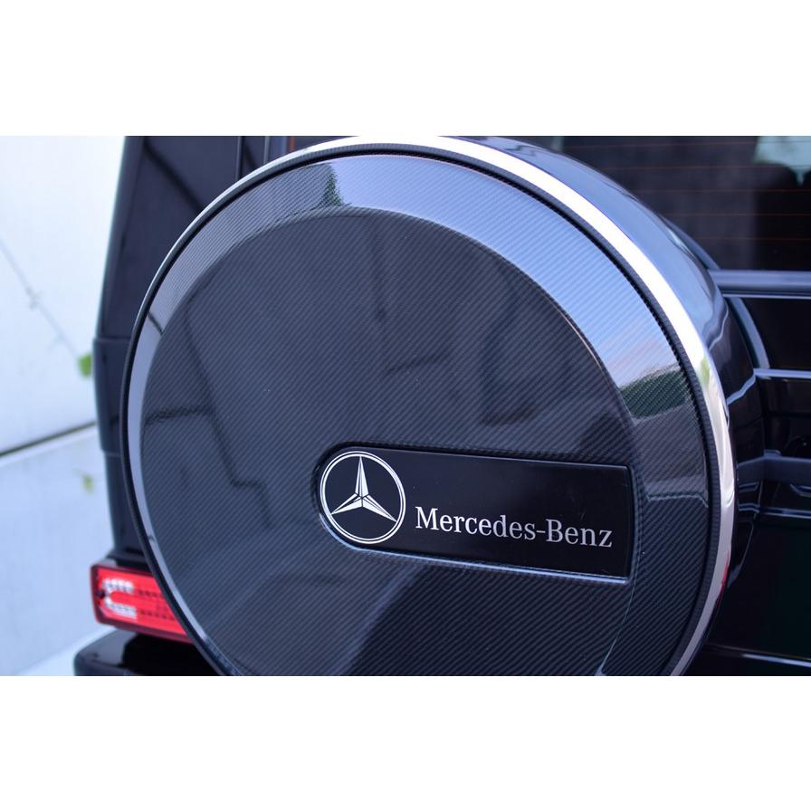 G-CLASS BENZ HYPNOTIZEスペアタイヤカバーブラックカーボン (エスプリ
