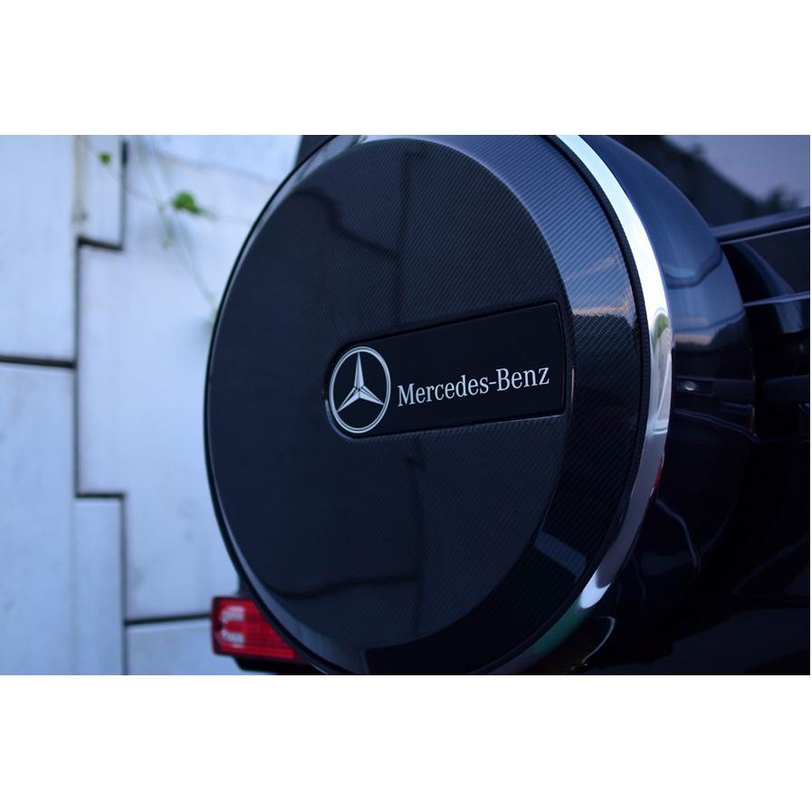 G-CLASS BENZ HYPNOTIZEスペアタイヤカバーブラックカーボン (エスプリ 