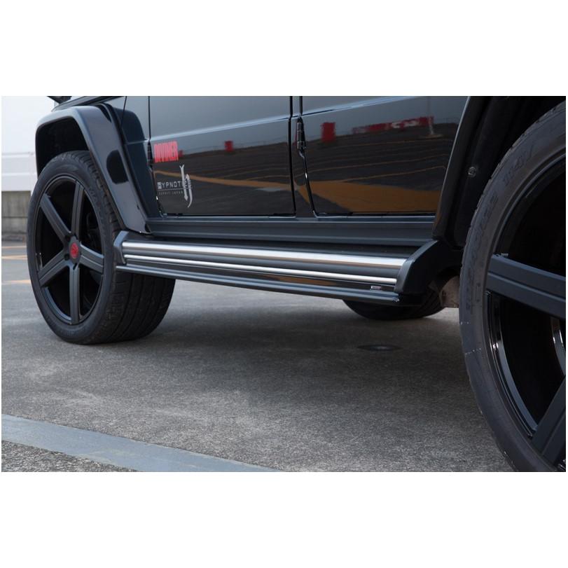 G-CLASS BENZ HYPNOTIZEサイドステップ未塗装＆LEDスポット(エスプリ