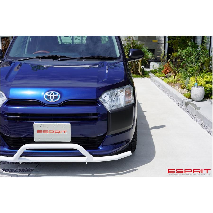 再入荷！　プロボックス160系　バンパーガード マットブラック　塗装済み品 160系プロボックス バンパーガードマットブラック(エスプリ