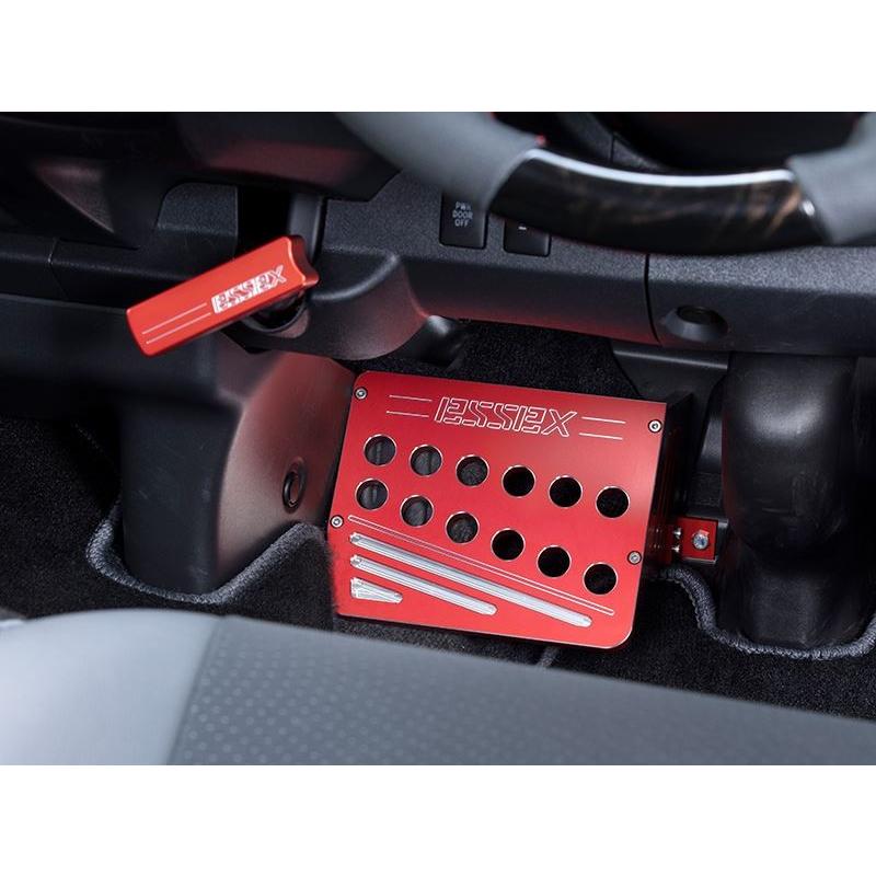 エセックス(ESSEX/CRS) ビレットフットレスト レッド エセックス(ESSEX/CRS) ビレットフットレスト レッド